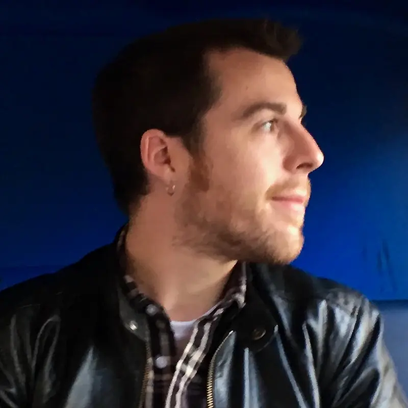 Matt making his best serious face